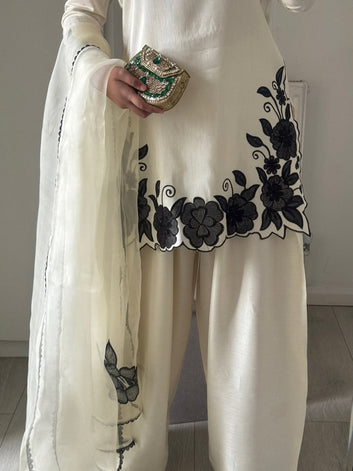 WINTER - Midnight Florals 3PC DRESS