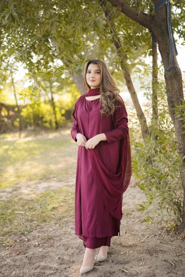 WINTER -  MIRAAN - 3PC DRESS