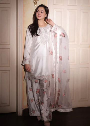 NEHRA 3pc EMBROIDERED DRESS